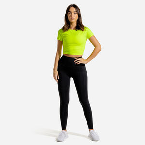 Top Corto de Moda para Mujer Talla Grande, Ligero, Transpirable, de Algodón Ecológico para un Estilo Urbano Diario, Proveedor Mayorista OEM - Product Image 4