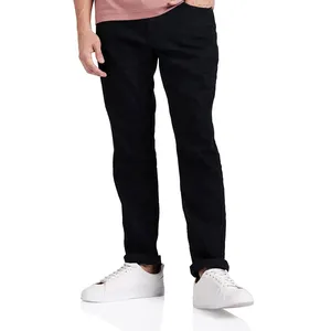 2024 Groothandel Mannen Jean Broek Met Bont Binnen Windjack Casual Jean Broek Voor Mannen Tegen Lage Prijs Oem Custom Logo Door Skleding