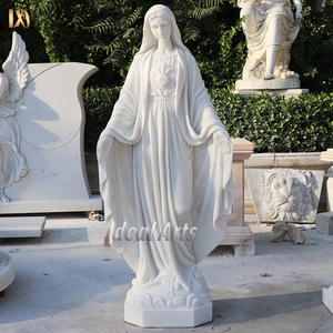 Estatua <span class=keywords><strong>DE</strong></span> <span class=keywords><strong>LA</strong></span> Virgen María <span class=keywords><strong>de</strong></span> tamaño real tallada a mano, estatua religiosa <span class=keywords><strong>católica</strong></span> al aire libre <span class=keywords><strong>de</strong></span> mármol, escultura <span class=keywords><strong>de</strong></span> Santos para jardín e <span class=keywords><strong>Iglesia</strong></span> - Product Image 6