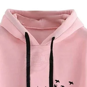 Alta calidad invierno Casual con capucha mujeres sublimación sudaderas con capucha algodón poliéster frente logotipo personalizado transpirable ecológico bajo MOQ - Product Image 3