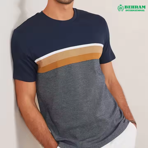 T-shirt unisexe en maille colorée pour l'été, coupe ample, poids lourd 200g, respirant, écologique, pour hommes - Product Image 4