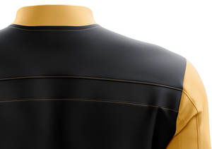 แจ็กเก็ตผ้าถักกันน้ำสำหรับฝึกซ้อมผ้าโพลีเอสเตอร์แห้งเร็วสำหรับฤดูหนาวโลโก้ตามสั่ง100% ผ้าถักไซส์พิเศษ - Product Image 5