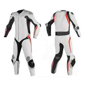 Combinaison de moto professionnelle respirante pour l'été, unisexe, avec protection, en cuir, pour la course, certifiée CE, fabrication OEM personnalisée - Product Image 1