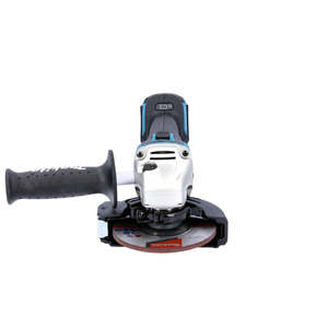Amoladora Angular Inalámbrica Profesional Azul de 18V, Mini Amoladora Eléctrica con Interruptor Deslizante, Diámetro de Disco de 125mm para Pulir - Product Image 2