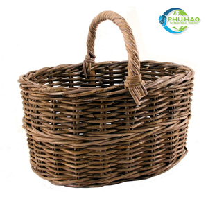 PANIER EN ROTIN polyvalent Panier tendance élégant Panier à pain Solution de rangement abordable et tissé à la main au Vietnam - Product Image 6