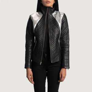 Nouvel arrivage de veste de mode pour femmes veste en cuir femmes dames manteaux d'hiver de haute qualité coupe-vent moto cuir Pu - Product Image 3