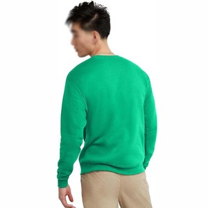 Nouveaux sweats à capuche pour hommes, à col rond, à blocs de couleur, décontractés, d'hiver, brodés, unis, teints, personnalisés - Product Image 2