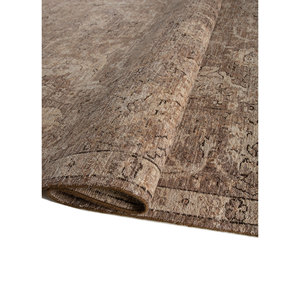 Alfombras de Lana Anudadas a Mano Viscaya, Gris y Negro, Estilo Boho, Medallón Abstracto, Patrón Rectangular para el Hogar y el Pasillo - Modelo Ea-1505 (Cs-01) - Product Image 2