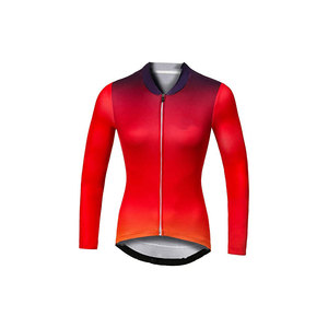 Venta al por mayor unisex de secado rápido transpirable bicicleta Jersey logotipo personalizado ciclismo deportes desgaste mejor material hombres y mujeres ciclismo Jersey - Product Image 3