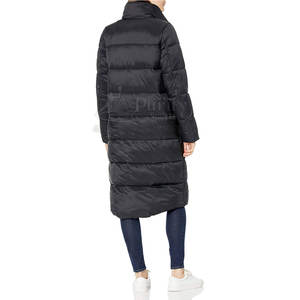 Prix de gros Nouvelle arrivée Veste longue matelassée en coton respirante pour femme fabriquée en hiver au Pakistan - Product Image 2