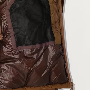 Veste matelassée à capuche pour homme, en duvet épais et chaud, sur mesure, en gros, OEM, 2026 - Product Image 4