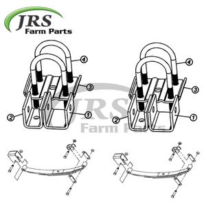 Kit de suspension simple de remorque de haute qualité (petit) Fabricant et fournisseur de l'Inde JRS Farmpart - Product Image 6