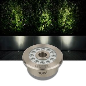 12W Ground Burial <b>Light</b> <b>Outdoor</b> LED Inground Upblight | <b>Waterproof</b> Landscape Lighting | Warm & Cool White Options - Product Image 2