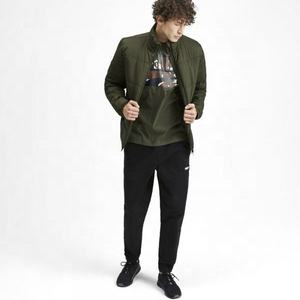 แจ็กเก็ตบุนวมสำหรับผู้ชายน้ำหนักเบา, แจ็กเก็ตผ้าปักเพชรวัสดุระบายอากาศแจ็กเก็ตขนเป็ดใส่สบายพอดีตัว - Product Image 3