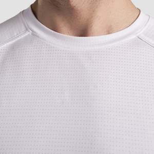 เสื้อยืด GA Power Tee ผ้าโพลีเอสเตอร์ถัก 100% สีขาว ระบายอากาศได้ดี ทรงเข้ารูป พิมพ์โลโก้แบบเต็มตัว ทรงโอเวอร์ไซส์และทรงหลวม - Product Image 5