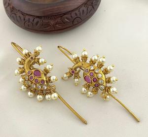 คอลเลกชั่นประดับอัญมณีประดับอัญมณีประดับอัญมณีสำหรับงานแต่งงานเครื่องประดับอัญมณีชุบทองแบบดั้งเดิมสวยงาม - Product Image 2