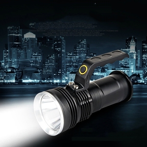 <span class=keywords><strong>Linterna</strong></span> <span class=keywords><strong>LED</strong></span> Recargable USB de 300 Lúmenes, Resistente al Agua IPX4, Potente, con Batería 18650, Luz de Búsqueda, Foco - Product Image 2