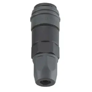 APLUS GYP-AN40SPP maschio raccordo per tubo flessibile in PU a sgancio rapido accoppiatore d'aria, materiale plastica PA6,, tubo 8x12mm