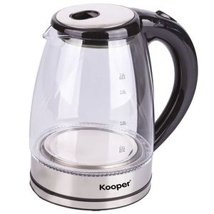 Bollitore Elettrico Kooper 1.8 L 1800 W in Acciaio Inox 304 Senza Fili con Controllo Fada per Uso Domestico in Cucina - Product Image 1