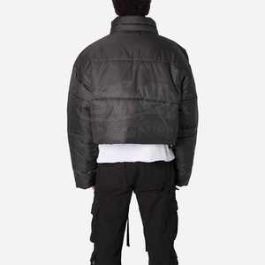 Veste à bulles lavable au design unique pour hommes, imperméable, respirante, coupe carrée, veste d'hiver à bulles pour hommes à vendre - Product Image 4