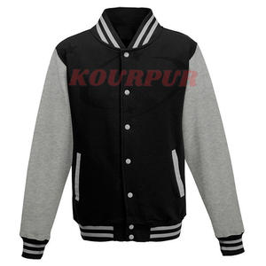 Chaqueta Universitaria de Béisbol Personalizada para Hombre, Chaqueta con Cuello Alto y Diseño de Bolsillos a Precio de Mayoreo - Product Image 3