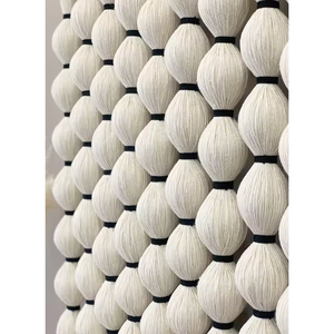 Tapiz de Pared de Macramé con Diseño de Rayas en Contraste, Decoración Boho Grande, Tapiz Tejido a Mano, Estilo Caralarga Lomas, Arte de Pared Bohemio para el Hogar - Product Image 2