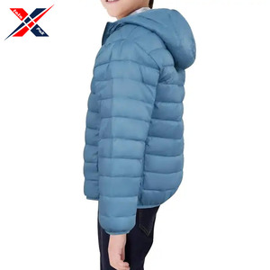 Vente en gros Nouvelle veste d'automne pour homme en toile matelassée à col montant imperméable respirante coupe classique - Product Image 3