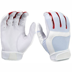 Guantes de bateo de béisbol suaves y cómodos de alta resistencia Guantes de béisbol de cuero originales Guantes deportivos al por mayor con OEM - Product Image 1