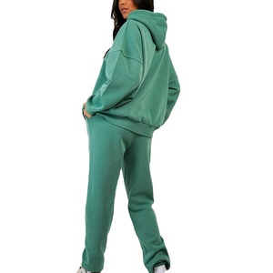 New Design Custom Logo <b>Ladies</b> Jogger 2 Piece Fitness Clothing Sweat Track <b>Suits</b> <b>Jogging</b> Sport <b>suit</b> Women's Tracksuits Plus size - Product Image 2