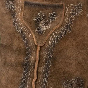 OEM personalizado 100% algodón Lederhosen pantalones cortos patrón sólido Oktoberfest alemán traje de fiesta temática para compradores al por mayor a granel - Product Image 5