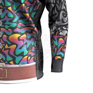 Custom High Quality Lightweight Quick Dry <b>Paintball</b> Jersey Long Sleeve Breathable Polyester Team Sports Wear for Outdoor - Product Image 5