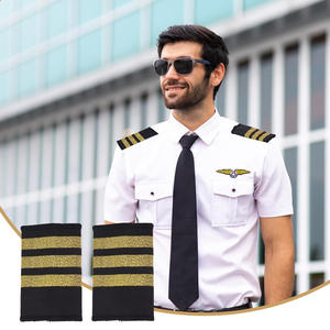 Insignia de Charretera DE LA Marina Real con etiqueta de logotipo bordada a mano y marca personalizada para uso de uniforme tradicional - Product Image 5