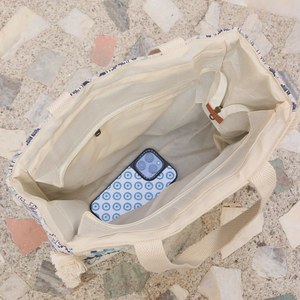 กระเป๋าผ้าดีไซเนอร์ชาติพันธุ์กระเป๋าถือลายชนเผ่าวินเทจสำหรับงานแต่งงานผ้าฝ้ายลายช้างแบบดั้งเดิมอินเดียด้วยแฟชั่นเรืองแสง - Product Image 2