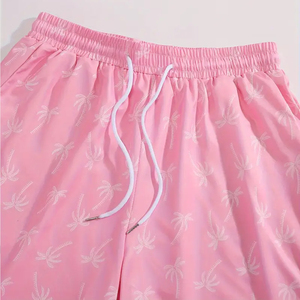 Pantalones cortos de baño para hombre con estampado sólido informal de cintura media con bolsillos laterales superventas al por mayor nueva llegada mejor calidad - Product Image 4