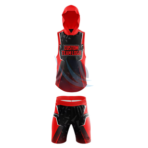 Conjuntos de Uniformes de Fútbol Americano Personalizables Premium 7v7, Transpirables, que Absorben la Humedad, Paquetes de Uniformes de Compresión, Equipación de Equipo para Adultos - Product Image 5