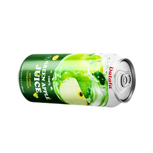 Jus de pomme vert purée, boisson aux fruits aromatisée, saveur pomme 100% fraîche, canette 500 ml, OEM ODM Marque Privée - Product Image 4