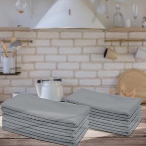 Ensemble de serviettes éponge à un côté 100% coton, serviettes de cuisine en bambou tissées à carreaux conçues sur mesure pour la maison et le commerce - Product Image 5