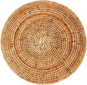 Vente chaude, dessous de plat rond en rotin tressé, dessous de plat pour boissons, dessous de plat pour table à manger, mariages, fêtes, maison, hôtels - Product Image 5