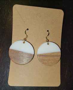 Pendientes de Resina y Madera para Mujer, Joyería Hecha a Mano, Accesorios Elegantes e Ideas para Regalos - Product Image 4