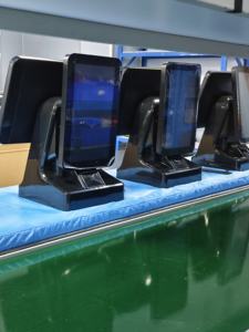 Caja Registradora LCD de Doble Pantalla de Escritorio con Lectores de Códigos de Barras y Tarjetas, Función SDK, Carcasa Metálica - Escanea Códigos QR, Lee Tarjetas, Imprime Recibos - Product Image 2