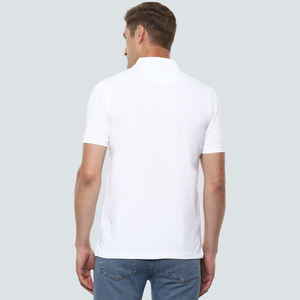 Nueva Camiseta clásica de manga corta de lona sólida para hombre para Polo, camiseta de gran calidad con cuello de botón de gran tamaño, ropa de talla grande de EE. UU. - Product Image 2