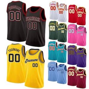 Uniforme de basket-ball réversible par sublimation pour hommes, maillot de basket-ball personnalisé en polyester, maillot de sport - Product Image 4