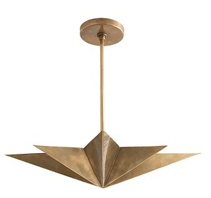 Iluminación de lujo para el hogar chapada en cobre, Decoración elegante, lámpara de araña colgante LED para interiores, lámpara colgante de Metal de diseño moderno y elegante - Product Image 6