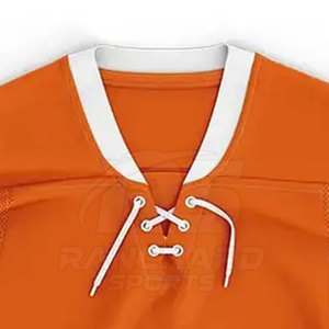 Factory Direct Men's Ice Hockey Jersey Training And <b>Match</b> Wear Customized Breathable <b>Long</b> Sleeve Ice Hockey Jersey - Product Image 5