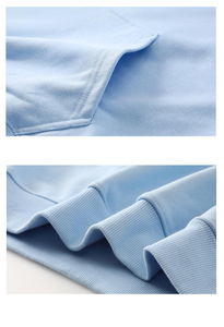 เสื้อฮู้ดดี้แบบสวม Unisex ผ้าหนานุ่ม ระบายอากาศได้ดี พิมพ์ลายดิจิทัล ตัดเย็บแบบไหล่ตก ไซส์ XL ลายปัก ออกแบบเองได้ เสื้อกันหนาวสำหรับผู้ชาย - Product Image 6