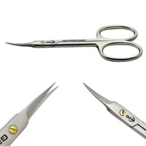 Tijeras Profesionales de Alta Calidad para Cutículas, de Acero Inoxidable Curvadas, Herramienta de Precisión para Manicura, Pedicura y Cuidado de Uñas, para Salón de Belleza - Product Image 3