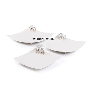 Ensemble de deux plateaux à chocolat avec couvercle en acrylique plateau à chocolat de luxe de taille personnalisée plateau à chocolat fantaisie de meilleure qualité - Product Image 3