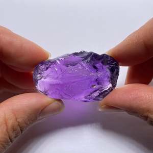 Cristal de Amatista Natural Suelto de Brasil - Product Image 2