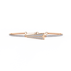 Pulsera de Oro de 18K Adornada con Fabulosos Diamantes Cultivados en Laboratorio - Product Image 5