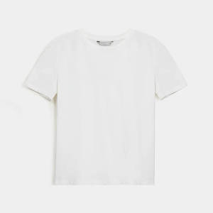 Casual T-Shirts Women Slim Fit Tees Female Short Sleeve <b>Top</b> Summer Ladies Solid Basic Cotton t Shirts - Product Image 4